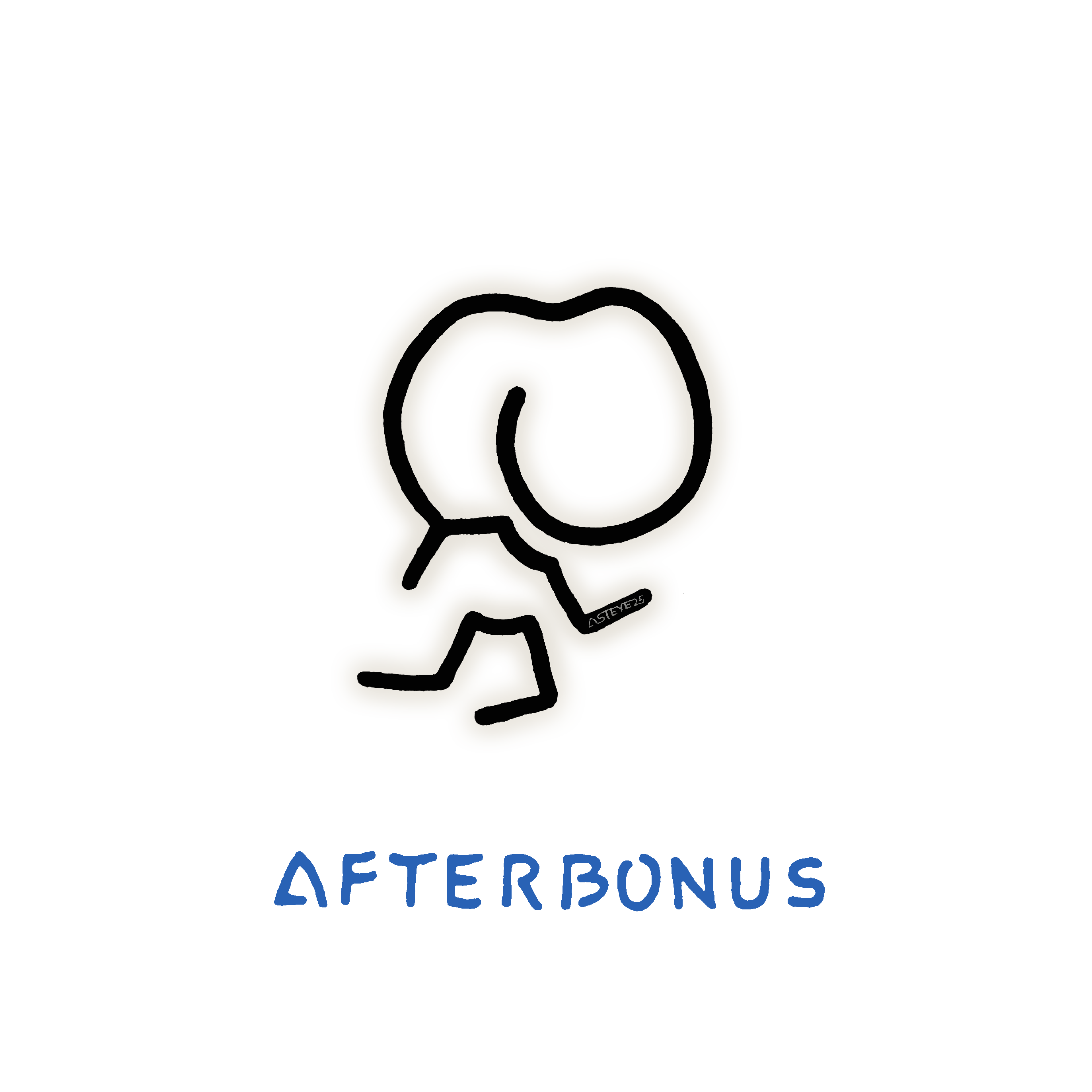 Afterbonus, illustration drawing ASTEYE 20250528