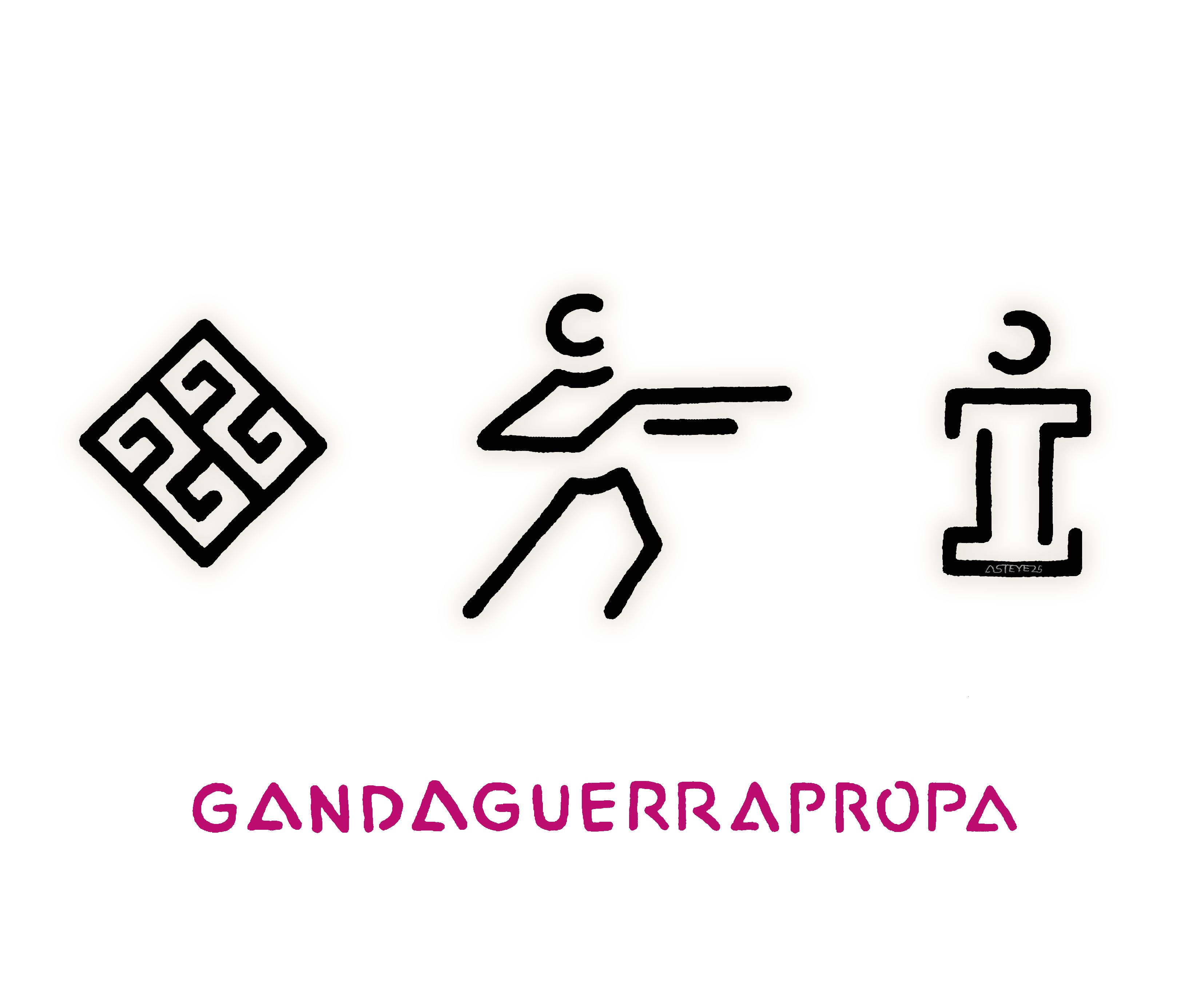 Gandaguerrapropa, illustration drawing ASTEYE 20250528